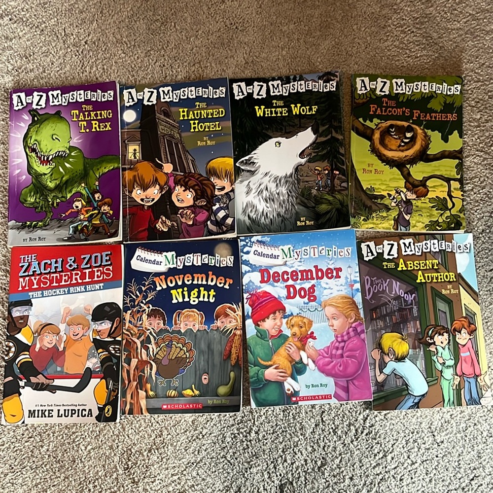 Chapter mystery books